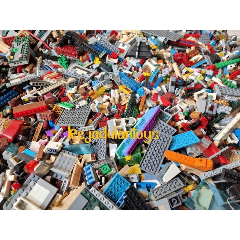 NEW OFFER Mainan Brick curah kiloan kawe campur bersih muraaah