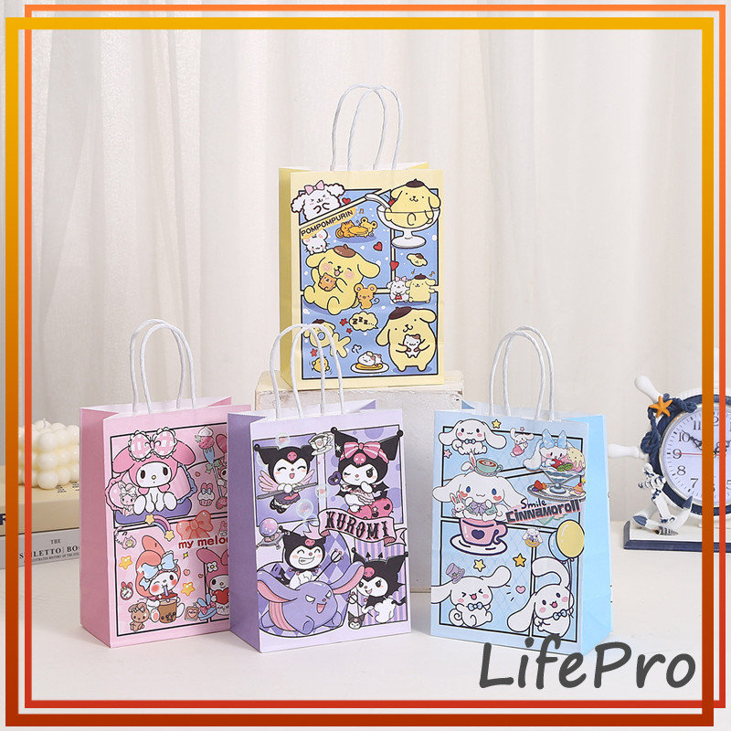 

Paper Bag Kantong Kertas Happy birthday Animasi Goodie Bag Bingkisan Snack Anak Tas Hampers Kado Motif Kartun Lucu