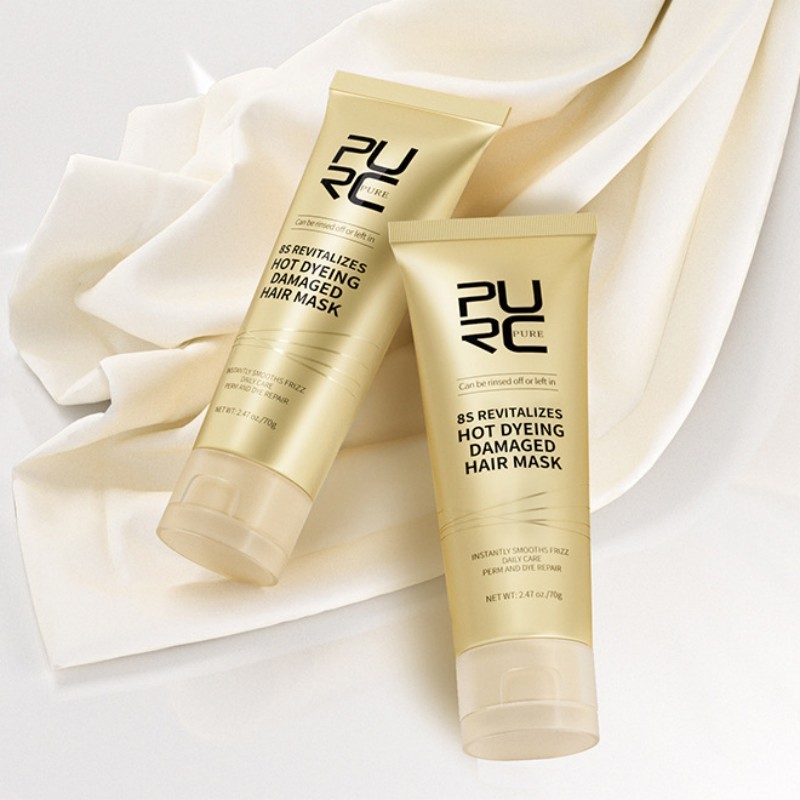 Purc Brazilian Keratin Treatment Keratin Smoothing Treatment Brazilian 70Ml Masker Rambut Pelembut -