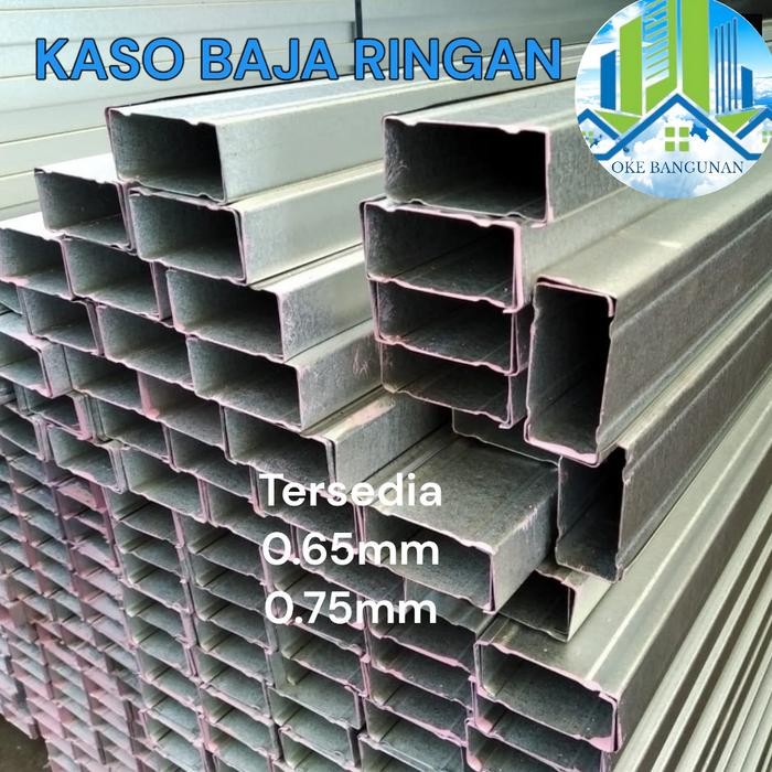 Kaso baja ringan berkualitas full 0,65 0,75 full 0.65 0.75 per batang - 0.65mm