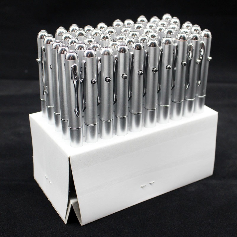 

2-in-1 Invisible Ink Pen With LED UV Light Ballpoint Pen Creative UV Light Money Detector Pen UV Ballpoint Pen Office Stationery