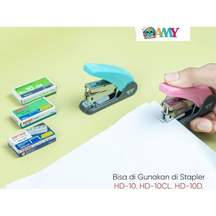 

(1KOTAK KECIL) ISI STAPLER NO 10-1M FROM JOYKO AMY STASIONARY