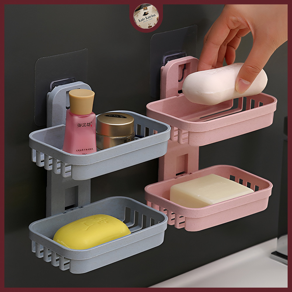 KK rak sabun 2 susun soap box