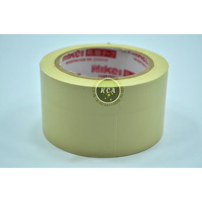 

Isolasi Duct / Lakban / Metalizing / Lem pipa AC 40mm Cream Nikei