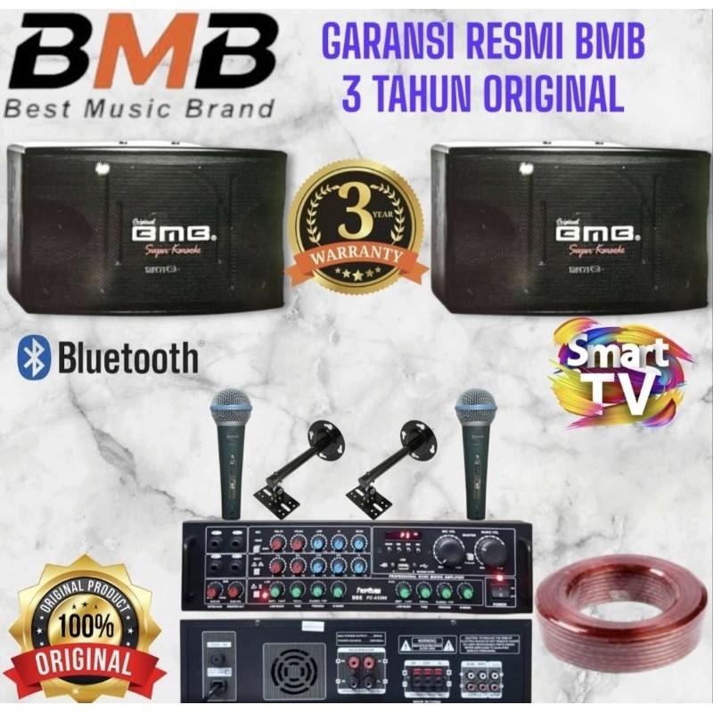 DISTRIBUTOR PAKET SOUND SYSTEM KARAOKE BMB 10 INCH SUPER KARAOKE