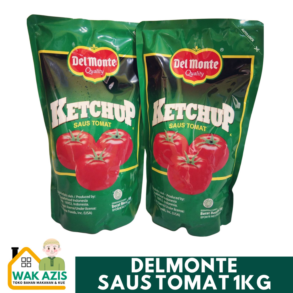 

Del Monte Saos Tomat Ketchup 1kg
