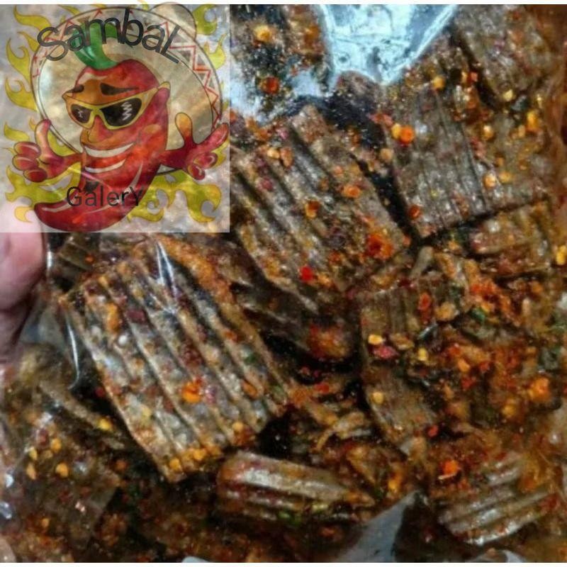 

SambaL Galery Kerupuk Jengkol Bantet Pedas 1kg / Kerupuk Jengkol