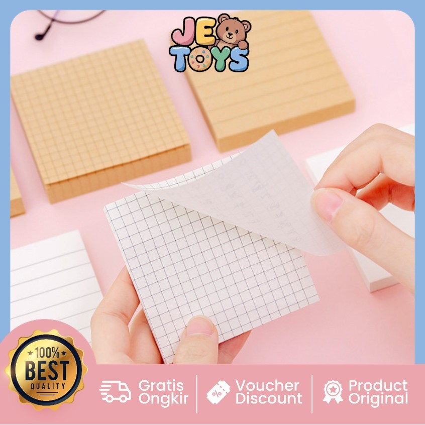 

Je Toys S6291 Memopad Sticky Notes Vintage Sticky Note Memo Kraft Paper