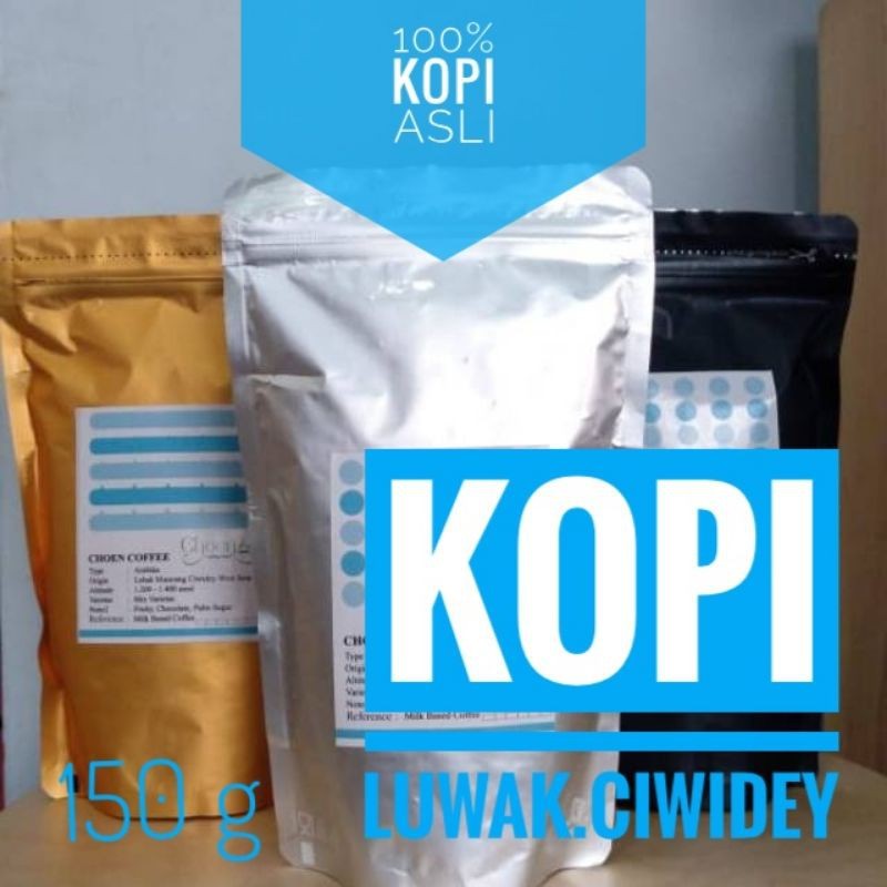 

Kopi Luwak Ciwidey 200g Biji/Bubuk