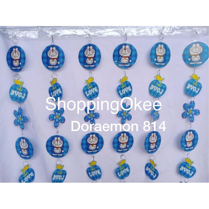 TIRAI PLASTIK KARAKTER /TIRAI PINTU/GORDENG PINTU - lolly stitch