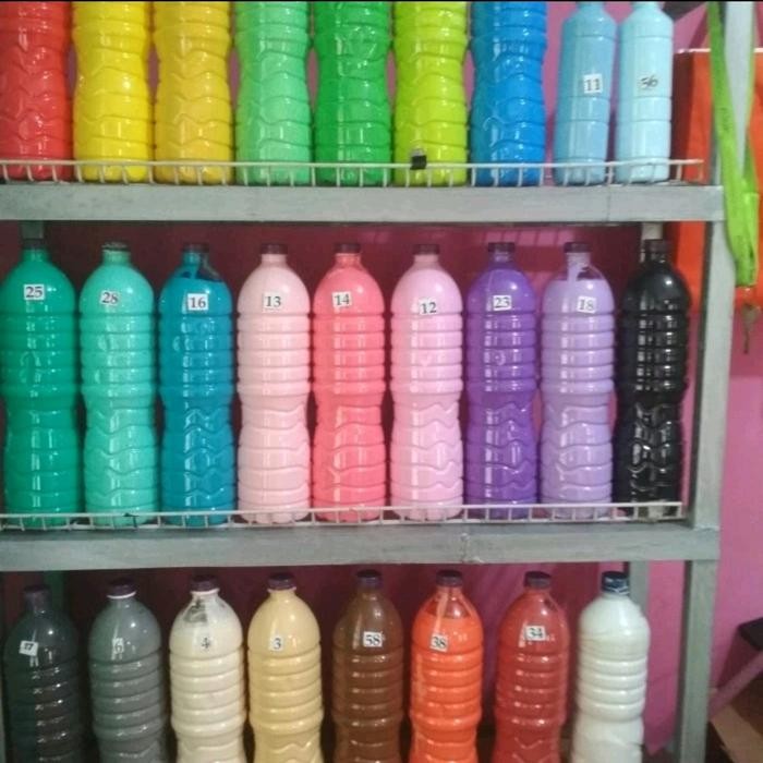 

CAT AIR LUKIS STYROFOAM 2,5kg - hitam