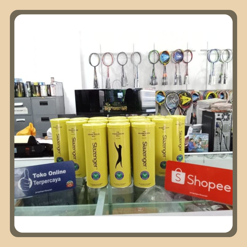 BOLA TENIS SLAZENGER WIMBLEDON 3