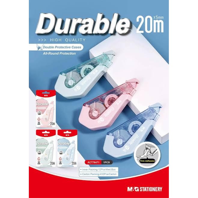 

M&G Correction Tape ANTI PUTUS Durable Series 20meter ACT76471