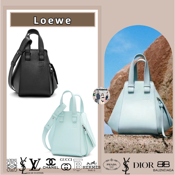 Loewe / Hammock / Cowhide / Sash / Tas Tangan / Tas Bahu Garansi Dua Tahun Otentik (100% Otentik)