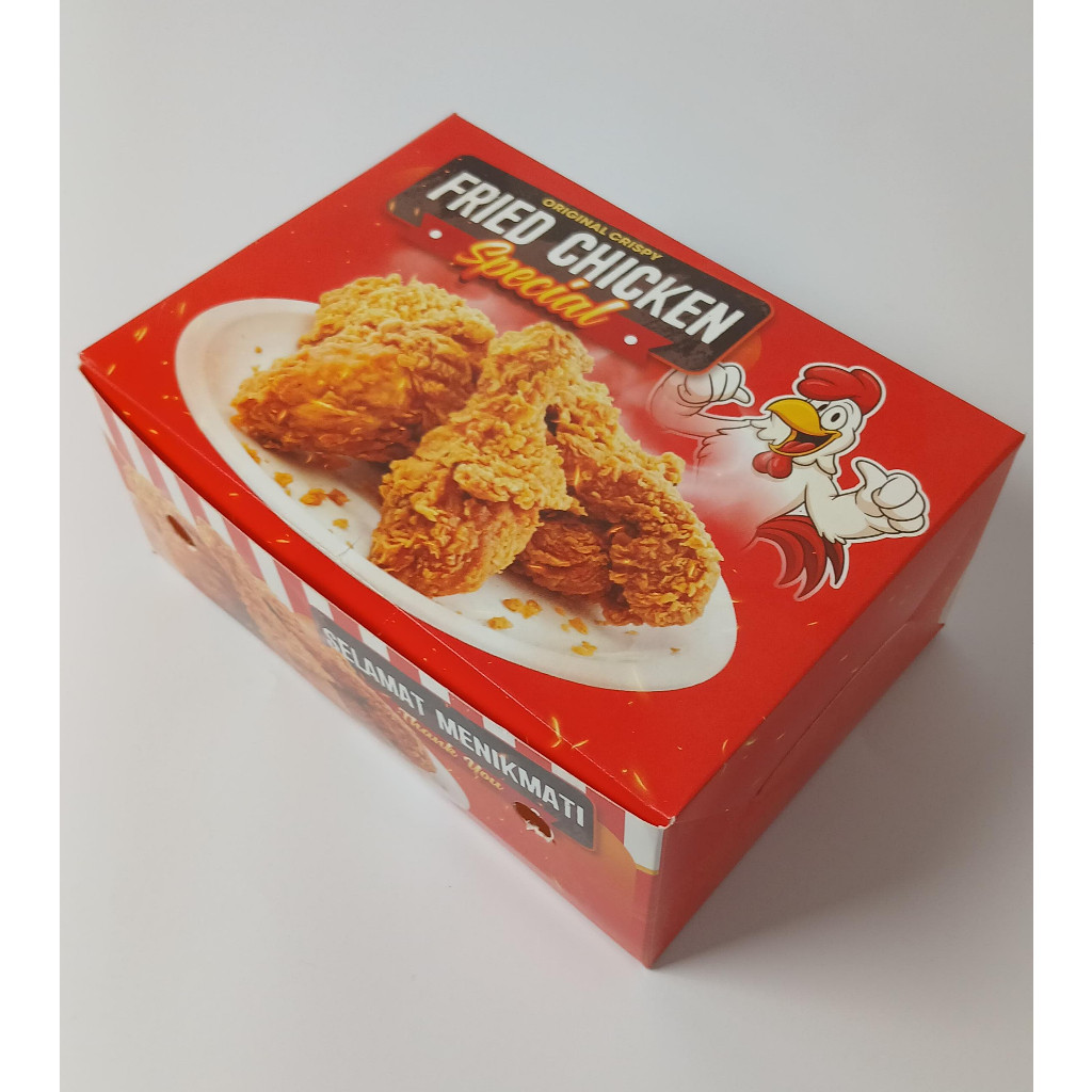 

Dus Fried Chicken - Dus Nasi Kotak Kfc 12x16x7cm