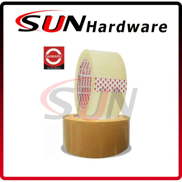 

[BERGARANSI] Harga Promo Lakban Plastik Daimaru Opp 90 Yard x 2 Inch 48 Mm Isolasi - Transparan Berkualitas Paling Dicari