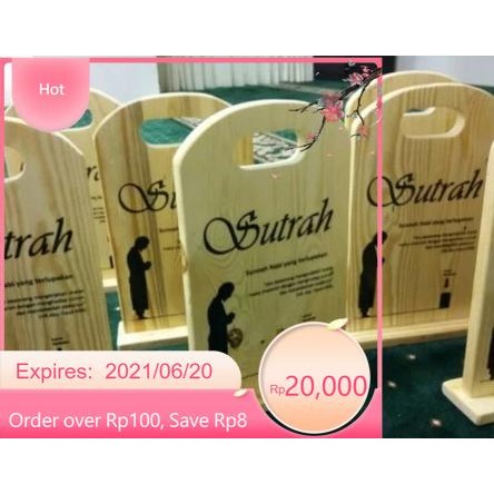 

SUTRAH/SUTROH/PEMBATAS SHOLAT dg gambar LR17