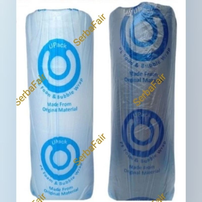 

Bubble Wrap Upack Logo Biru 1.25x50M FULL