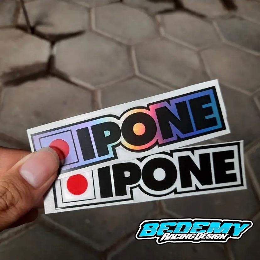 IPONE STIKER AESTHETIC LAPTOP, AKSESORIS HP, ANTI AIR, MOTIF,HELM,TUMBLER IPONE