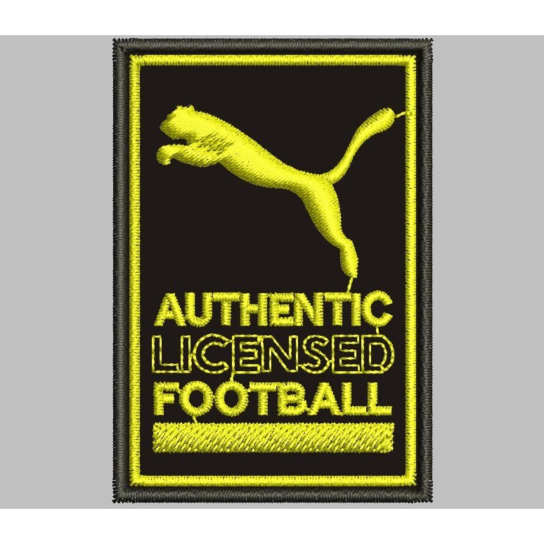 INOVASI-501 PATCH BORDIR PUMA AUTHENTIC LICENSED FOOTBALL ICON LOGO AKSESORIS