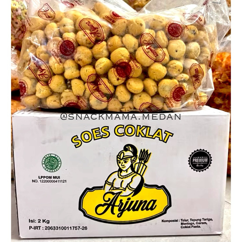 

(2KG) SOES COKLAT ARJUNA EXP 05-2026 / SOES COKLAT LUMER ARJUNA / KUE SUS KERING / SOES KERING COKLAT | SNACKMAMA