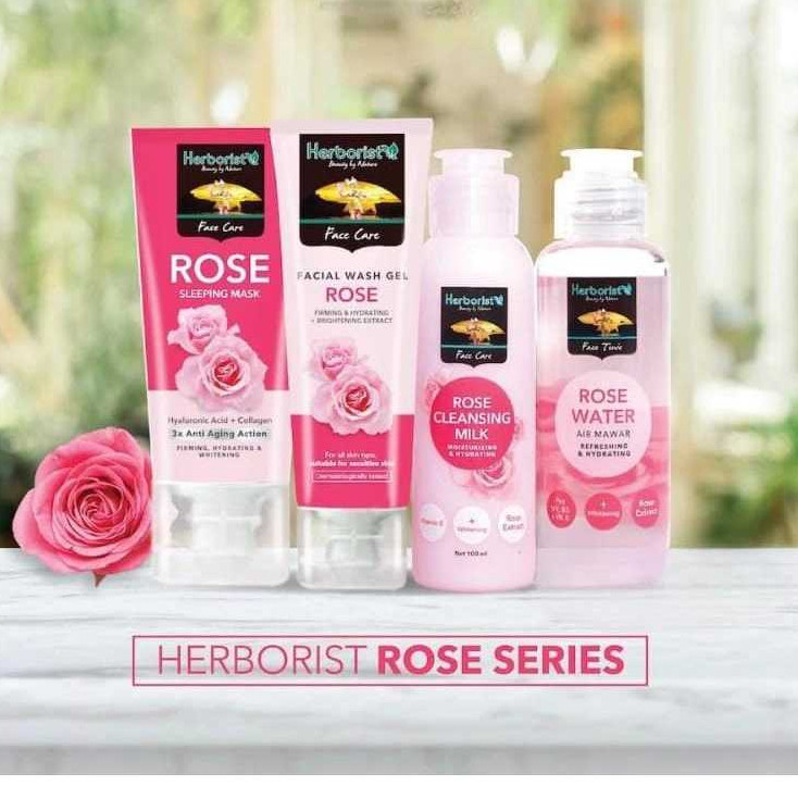 HERBORIST - Rose Water | Herborist Cleansing Milk Rose | Herborist