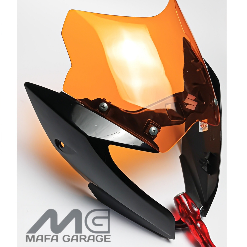Visor Satria FU Facelift Model SGA. Windshield Motor Suzuki Satria FU Facelift. Visor Motor Suzuki S