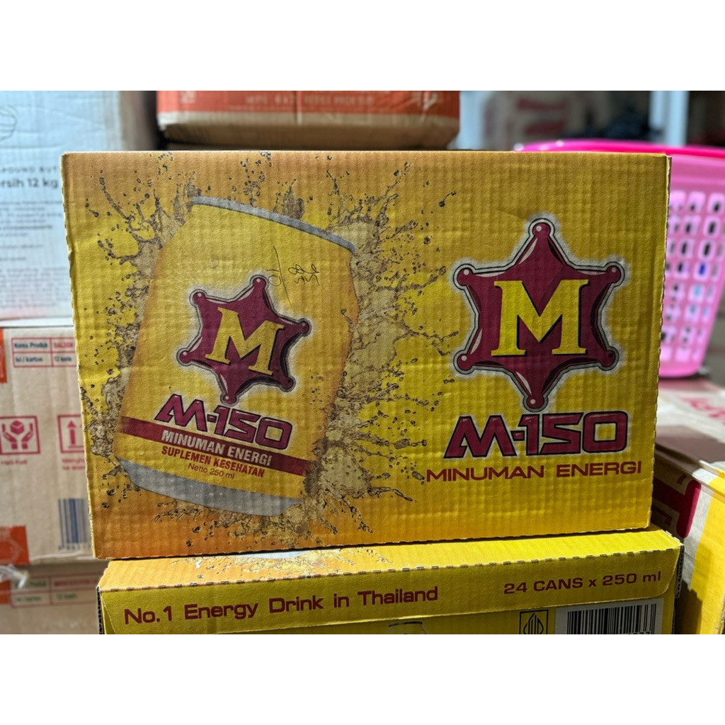 

M-150 kaleng @ 250ml x 24 kaleng / 1 dus