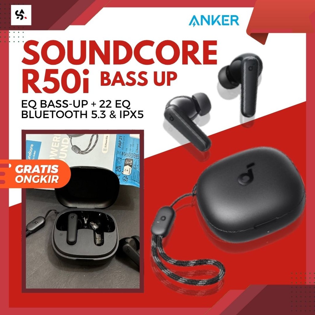 Anker Soundcore R50i True Wireless Earbuds Anker Soundcore R50i Surabaya - SaudAlfa