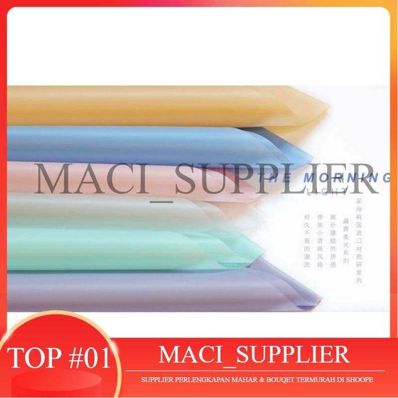 

FL2 SOLID Kertas Bunga Buket Warna Polos/Kertas Buket Bunga Florist Cellophane