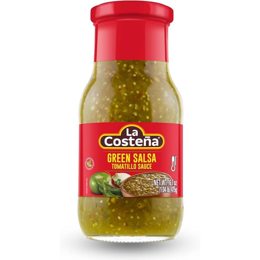 

La Costena Green Mexican Salsa Sauce / Saus Salsa Hijau Mexican La Costena - 475 Gram
