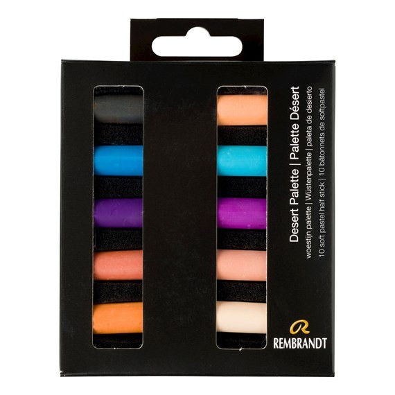 

rembrandt Soft pastel set Desert Palette 10 half pastels