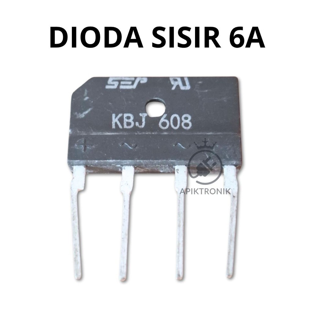 Dioda Sisir 6A | Penyearah Arus AC ke DC untuk Power Supply