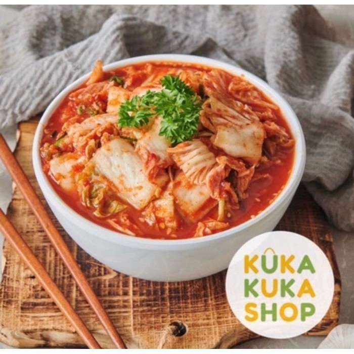 

Kimchi Sawi Fresh Korean Food Kualitas Restoran Premium! 500gr/200gr