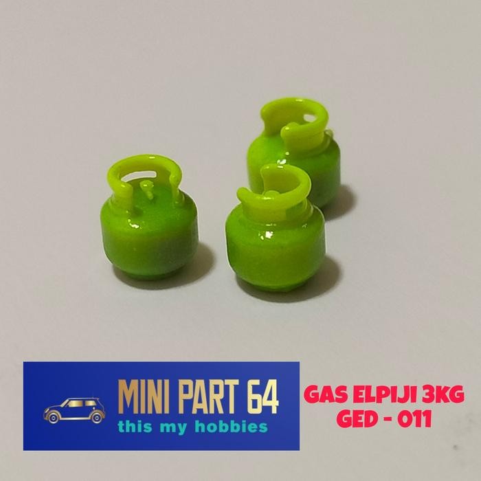 Diorama Diecast Elpiji 3 kg GED011 Miniatur Skala 64