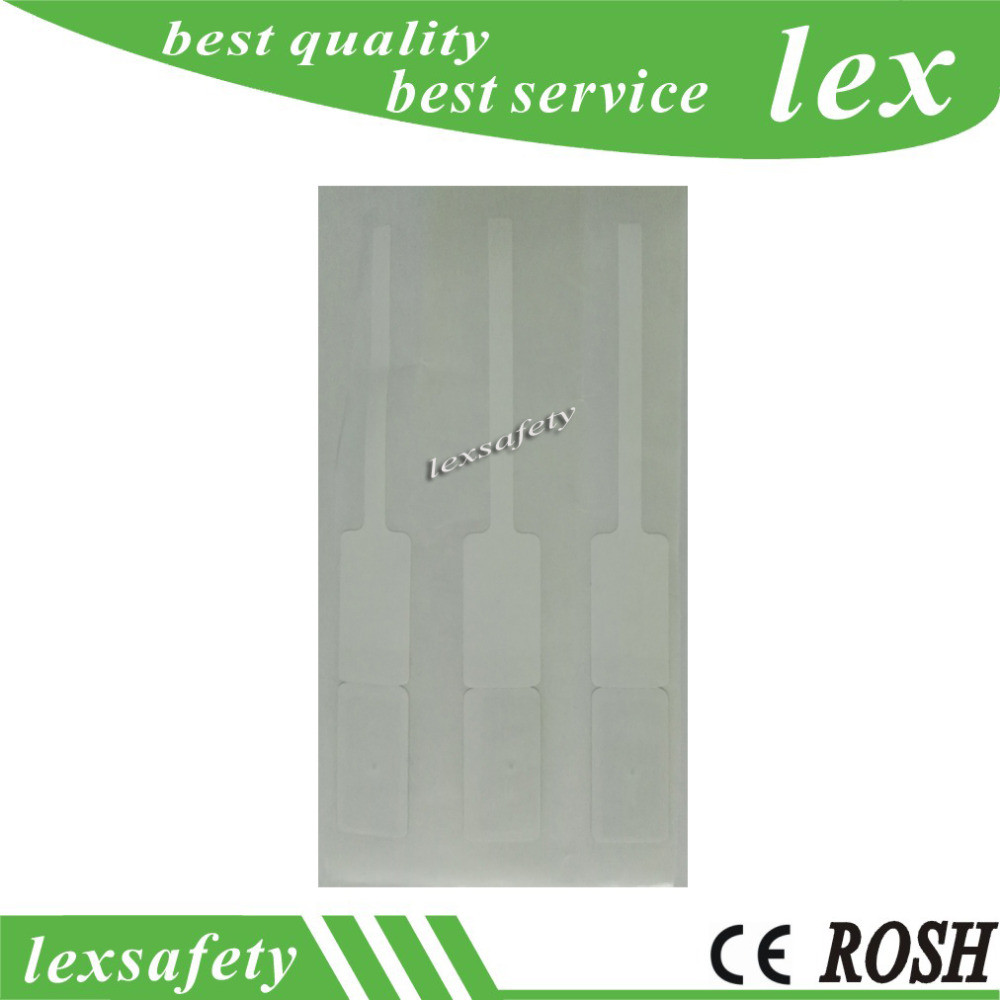 

200pcs/lot adhesive rfid jewelry label for hanging type valuables management,writable paper rfid jewelry tags stickers labels