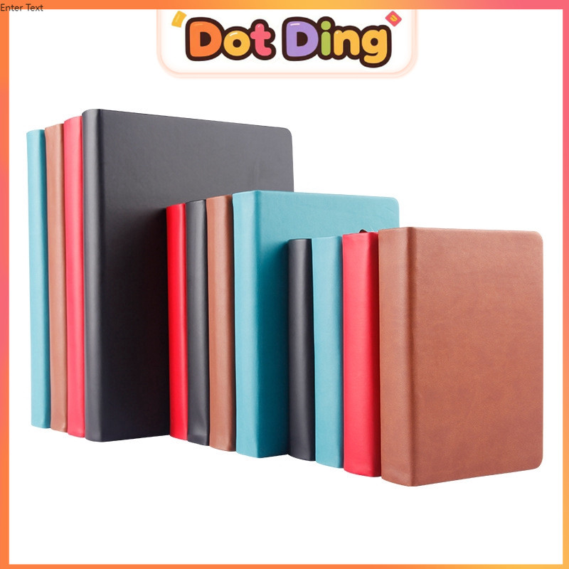 

[DOTDING] Buku catatan kosong super tebal A4/A5/A6 tersedia diary hard cover 330 sheets SketchbookArtis sketchbook planner sool supplies stationery
