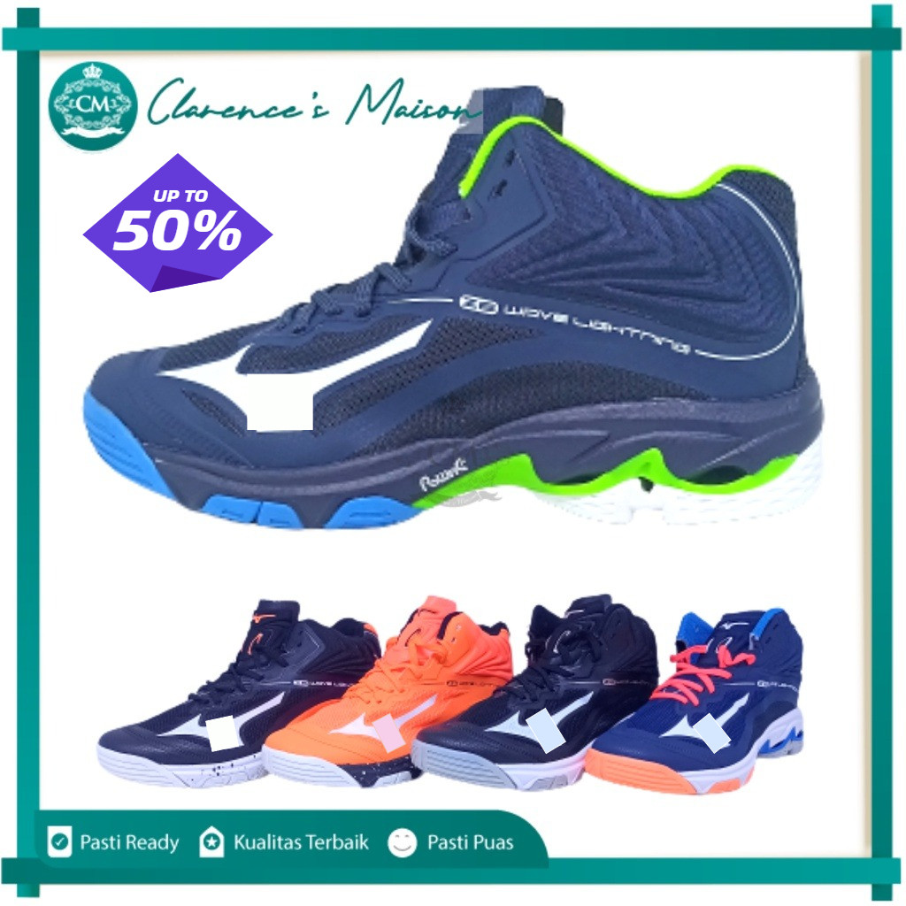 Sepatu Voli Pria Import, Sepatu Olahraga Volley, Running Shoes, Volley Ball Sport Sepatu Olahraga Mu