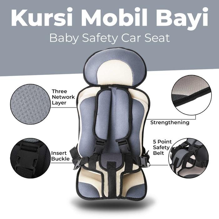 Sabuk Pengaman Mobil untuk Bayi Tempat Duduk Kursi Mobil Bayi - LAD05