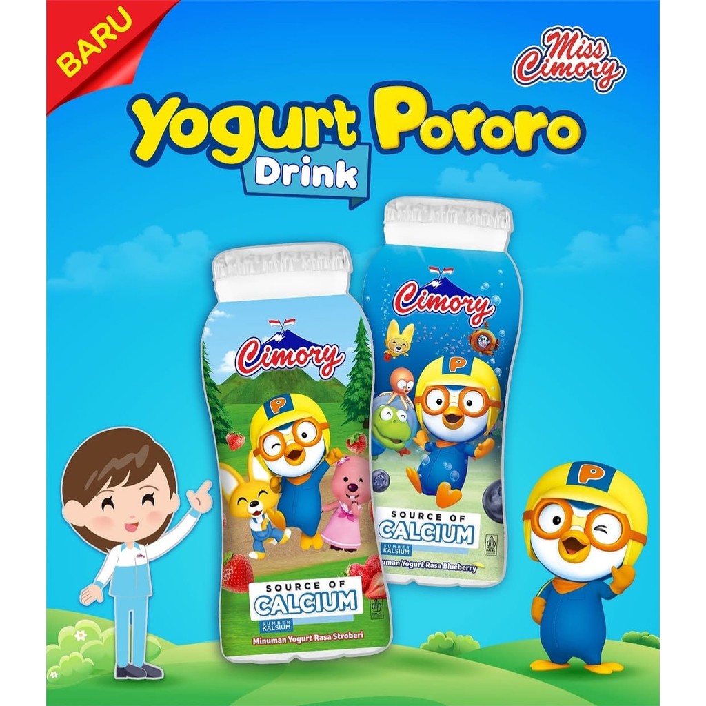 

Cimory Yogurt Drink Mini 65gr / 2 Variant Rasa