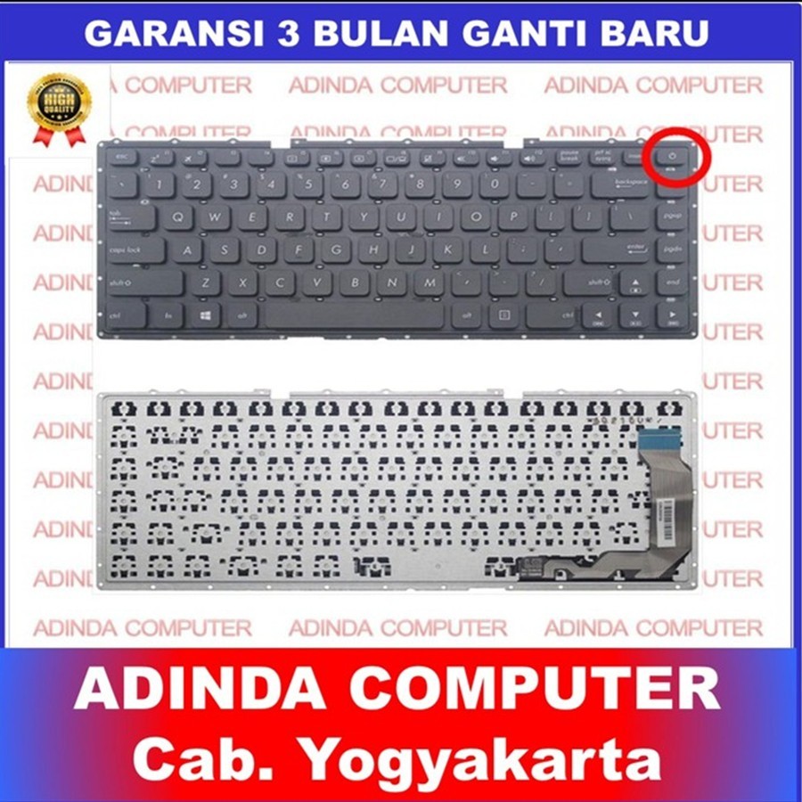 Keyboard Asus X441 X441N X441M X441U X441MA Terlaris