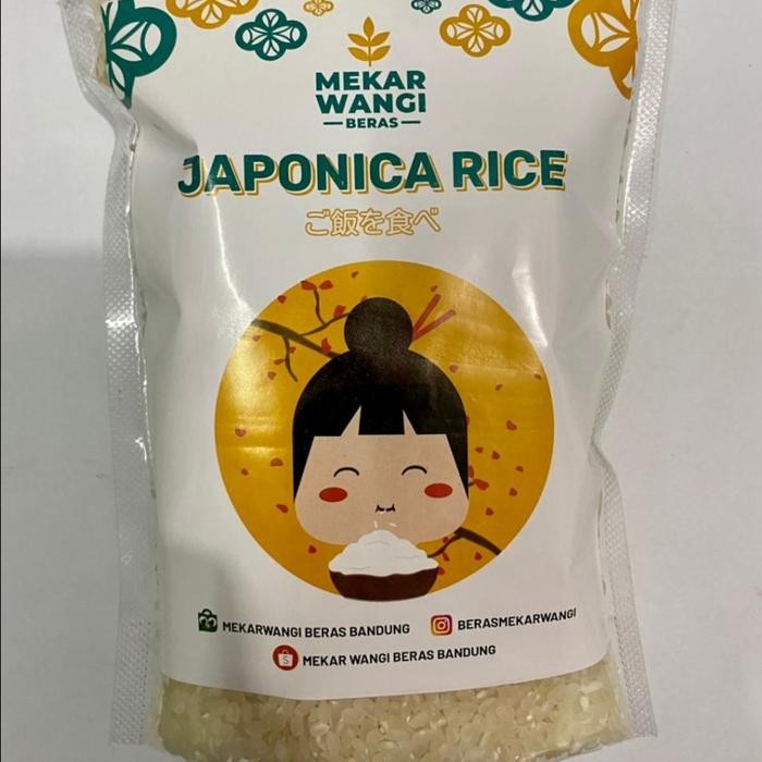 

Beras Jepang Japonica RIce 1 Kg Mekar Wangi Bandung