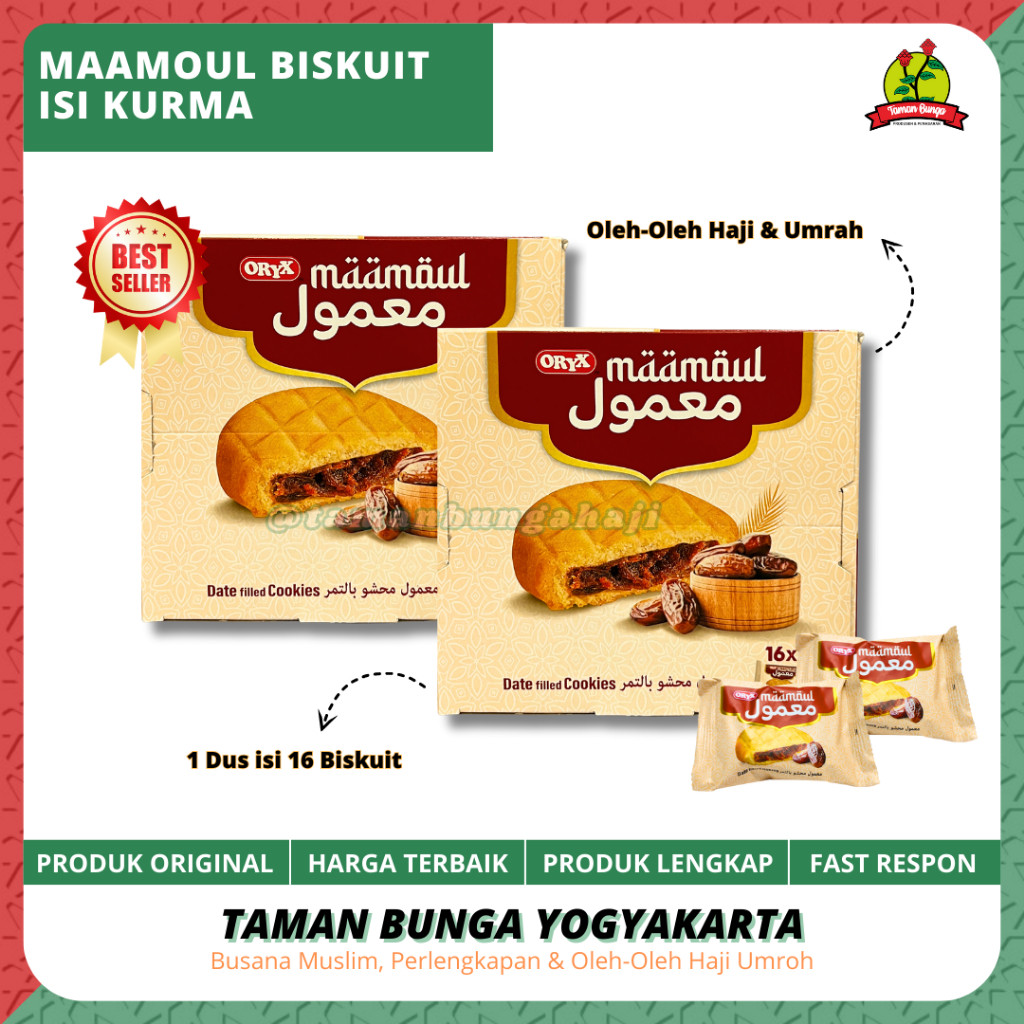 

BISKUIT MAAMOUL / BISKUIT ISI KURMA / OLEH OLEH HAJI UMROH