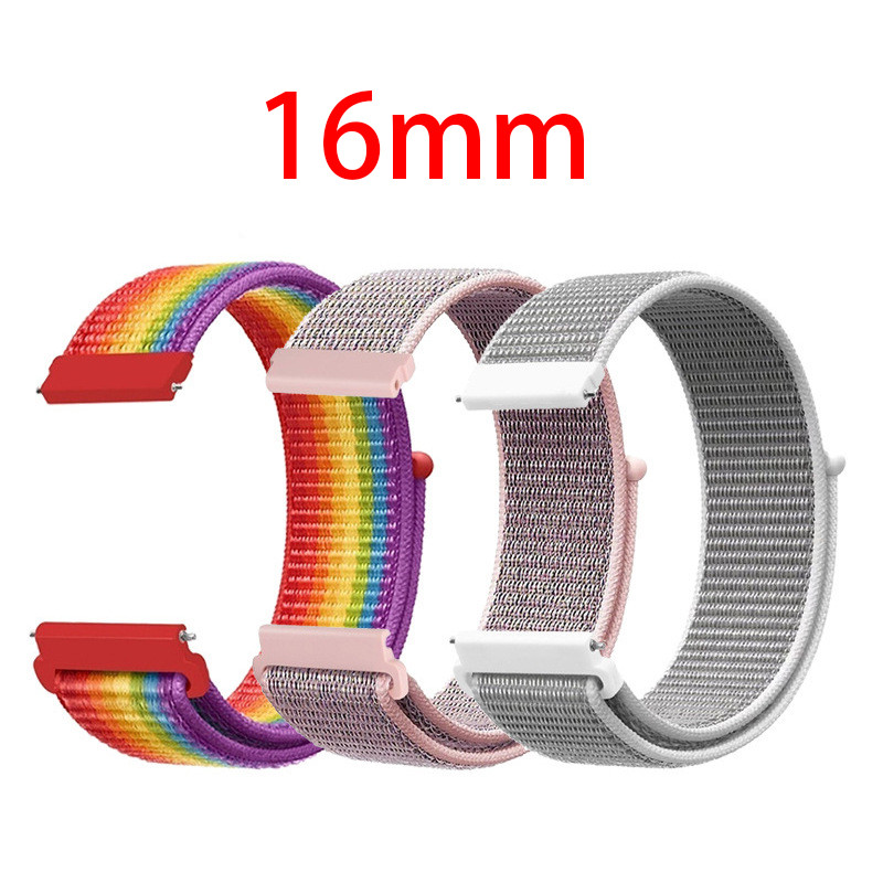 16MM Nylon Loop Straps For Huawei TalkBand B6/B3 Smart Bracelet Wristbands Sports Smartwatch For Sma