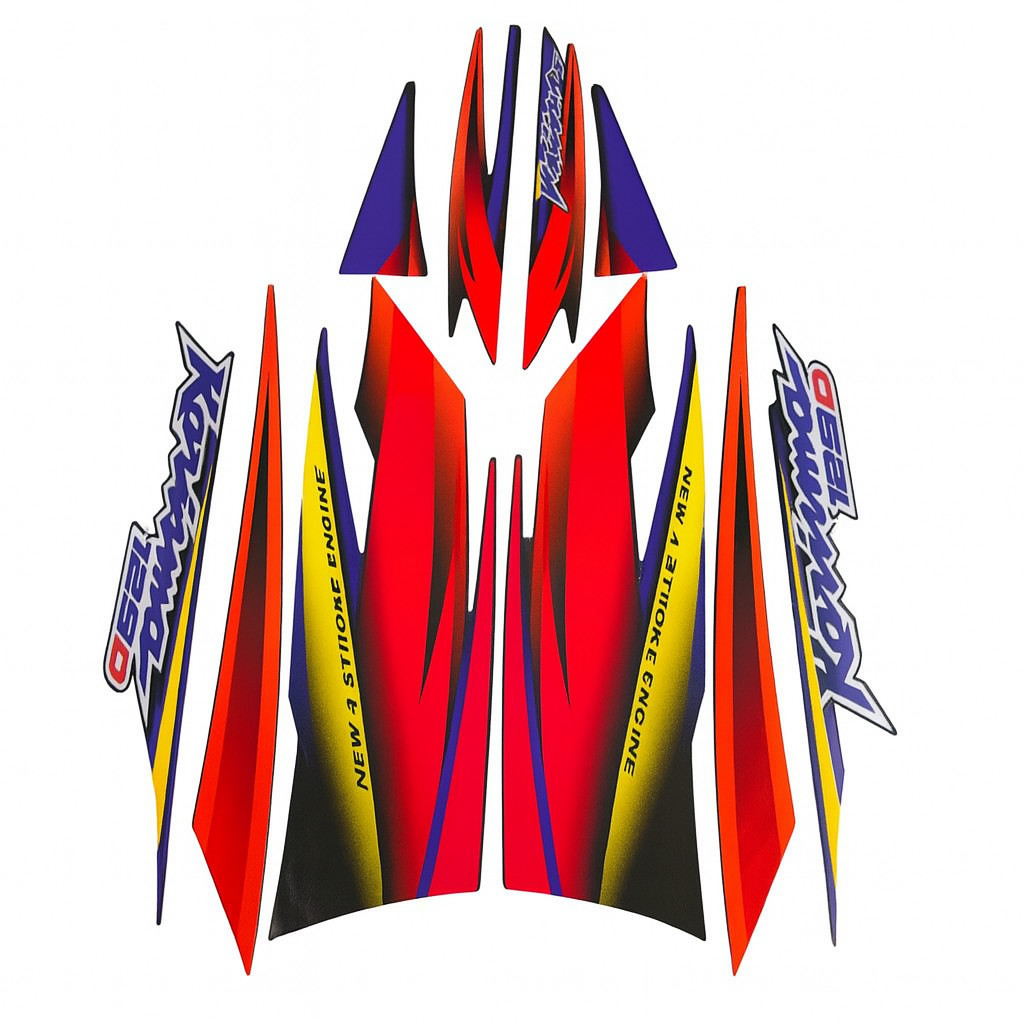 STRIPING LIST HONDA KARISMA 125D TAHUN 2002