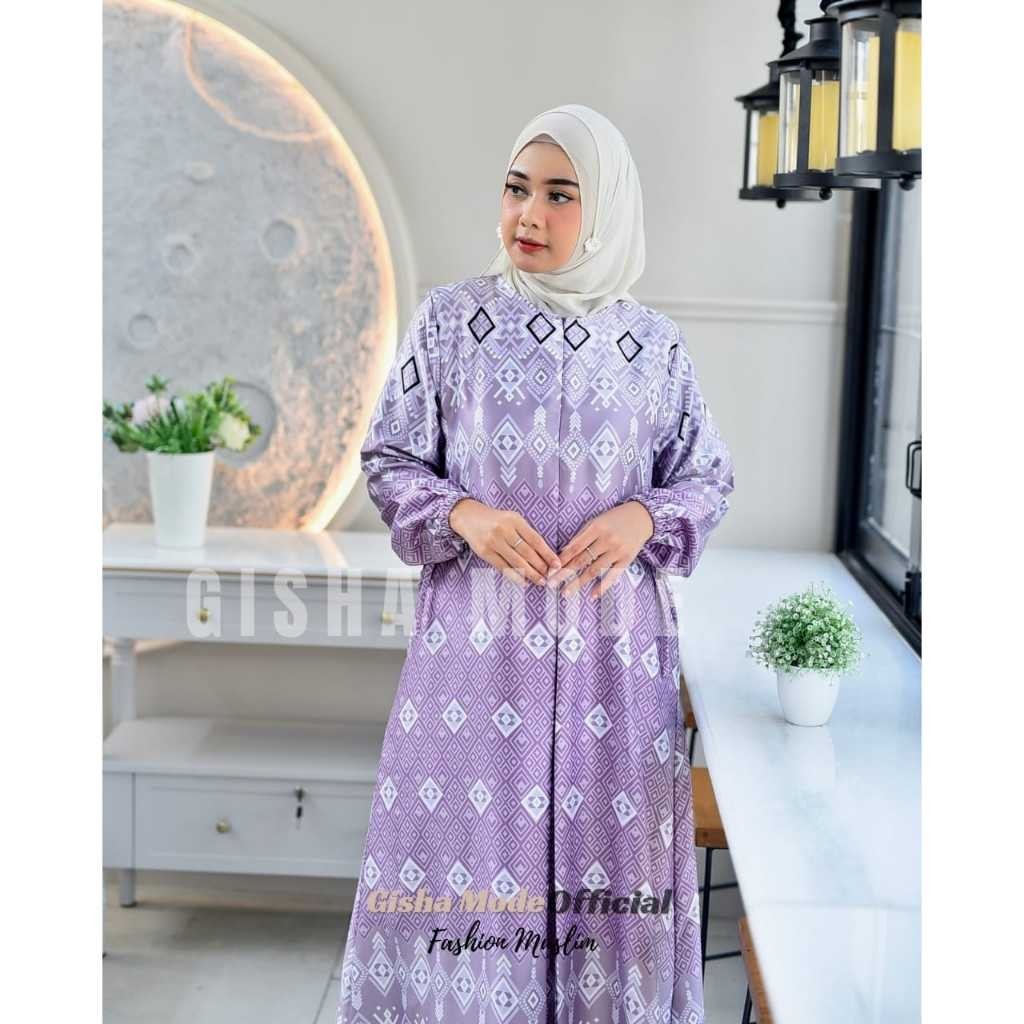 Gamis ZAHRA Silk Premium terbaru |Gamis Bahan silk premium | Gamis kondangan dan Lebaran jumbo busui