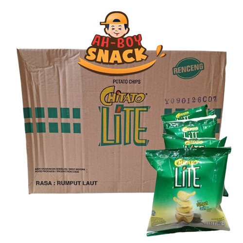

[1 DUS] CHITATO LITE RENCENG RUMPUT LAUT ( 10 SACHET X 14 GRAM ) - 6 RENCENG - AHBOY SNACK