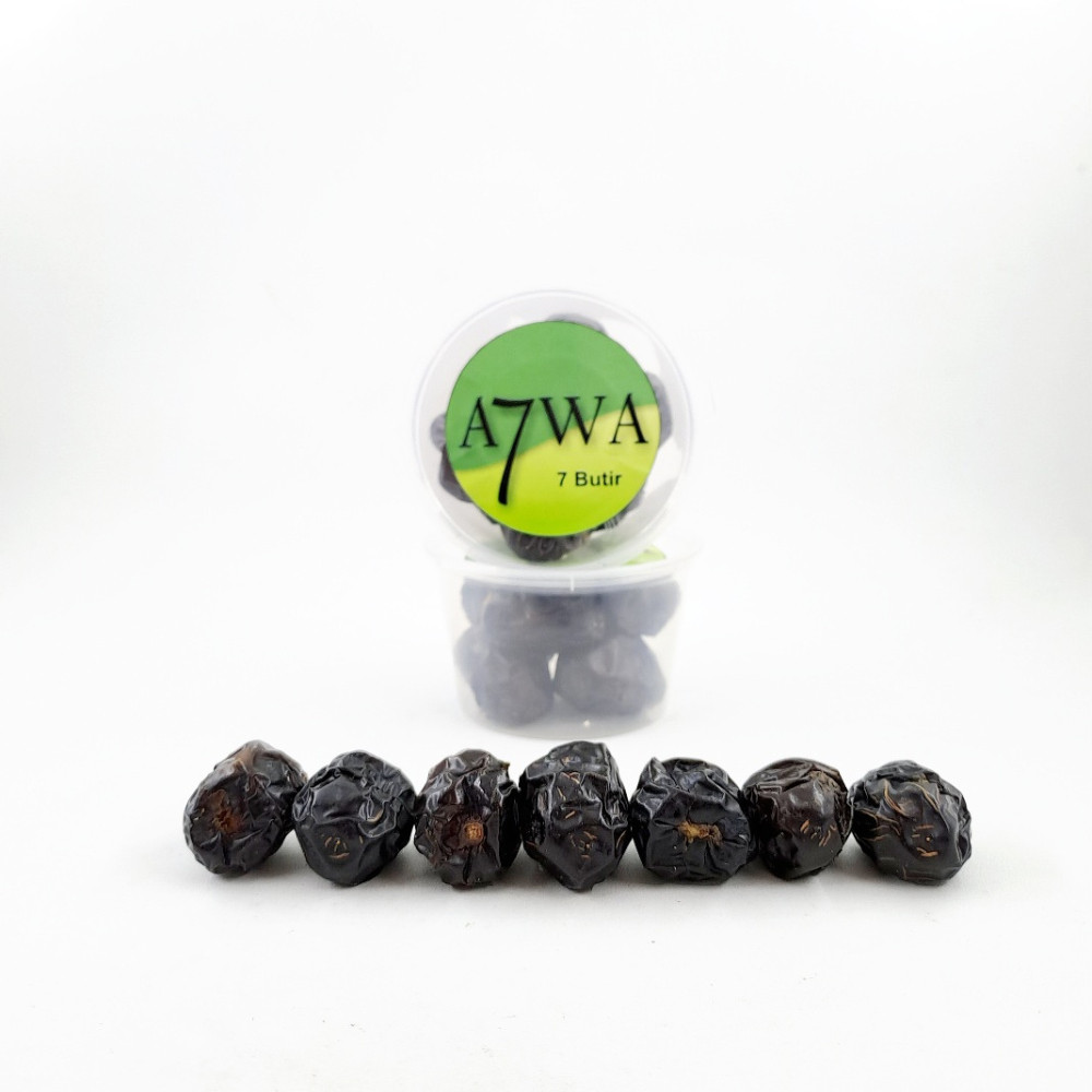 

Kurma Ajwa 7 / Kurma Ajwa 7 Tujuh Butir / Kurma Ta'jil best seller