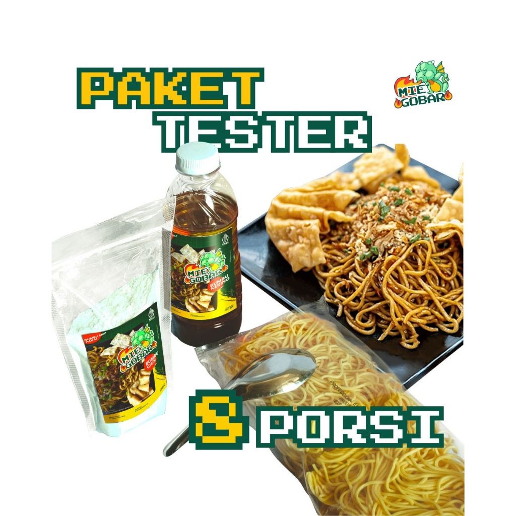 

8 Porsi Mie Gacoan Instant | Wizzmie | Mie Kober | Mie Gobar | BisnisKuliner