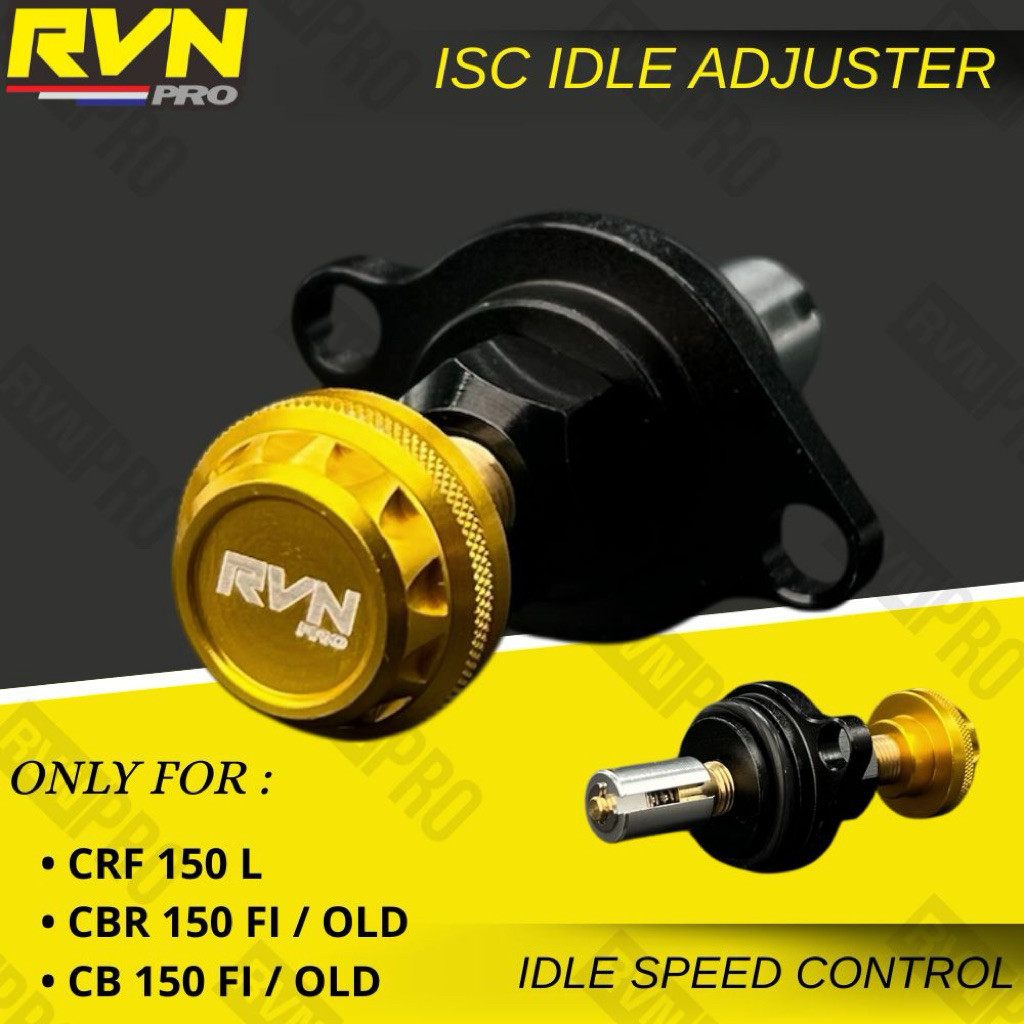 RVN IDLE ISC MANUAL SETELAN LANGSAM MANUAL CB150 R CBR 150 R CRF 150 L CRF150 - SETELAN RANGSAM LANG